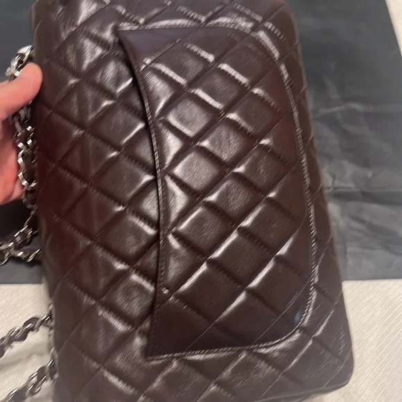 Chanel brown classic flap bag - Picture 7 of 15